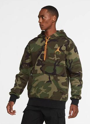 Толстовка jordan jumpman air camo fleece pullover ct3805-222