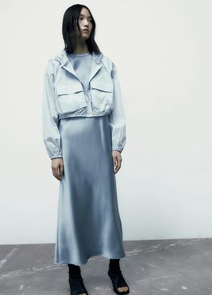 Сатинова сукня zara