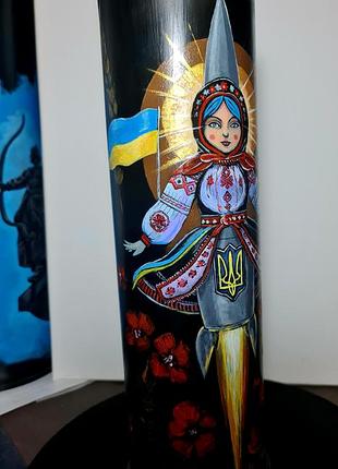 Гільза латунна розписна гільза