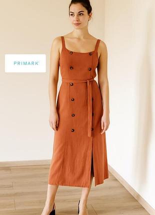 Сарафан, сукня, плаття  primark натуральний віскоза
