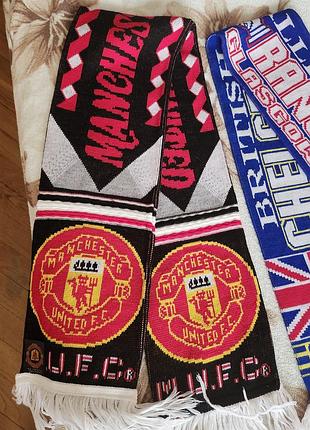 Офіційний шарф футбольного клубу «манчестер юнайтед» (manchester united f.c.)