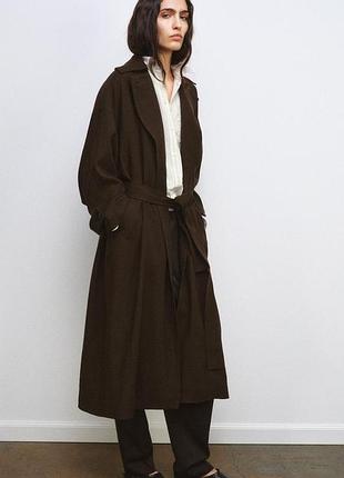 Тренч плащ жіночний zara zw лімітованої серії екстра якість xs-s