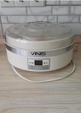 Йогуртниця vinis vy-7000 із таймером та дисплеєм