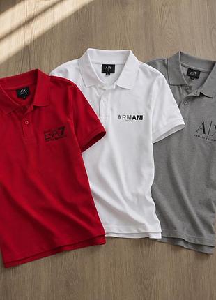 Чоловіча футболка футболка поло armani   ▪️ щільна бавовна ▪️ якісний dtf друк ▪️ бірки присутні розмір xs-xxl  💰1190 грн