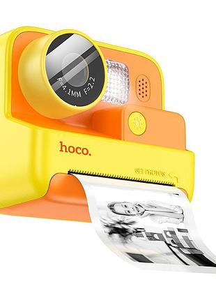 Дитяча цифрова фотовідеокамера hoco dual lens children printing camera dv200 | 2" ips screen