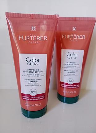 René furterer color glow питательный шампунь для окрашенных волос 200ml.