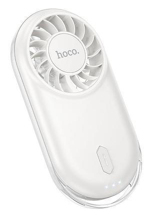 Вентилятор hoco ultra-thin pocket fan hx611 |3 levels, 50db, 1-2.5h|