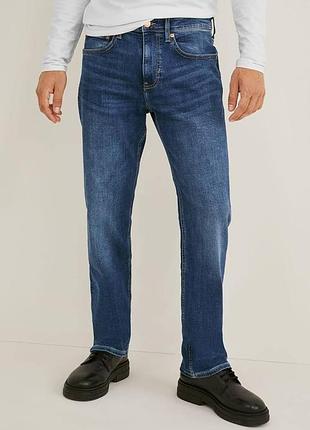 Чоловічі джинси c&a flex jog denim (розмір w34/l32) прямі, стан ідеальний