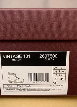 Ботинки dr.martens 101 made in england 8