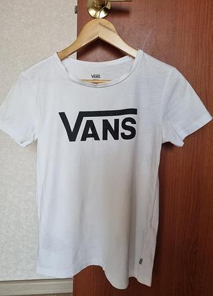 Базовая коттоновая футболка vans❤️‍🔥