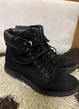 Ботинки женские натуральная кожа нубук timberland оригинал