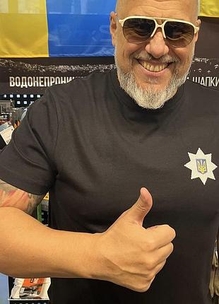 Футболка 4.5.0. поліція (чорна)