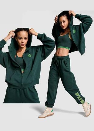 Спортивний прогулянковий костюм на флісі victoria’s secret, оригінал
