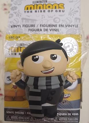 Колекційна фігурка юний грю funko mystery minis (міньйони: грювітація)