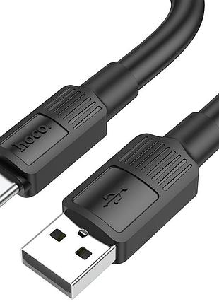 Кабель hoco type-c solid charging data cable x84 |1m, 3a| 3