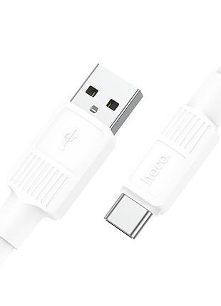 Кабель hoco type-c solid charging data cable x84 |1m, 3a| 7