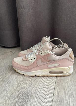 Жіночі кросівки nike air max 90 у ніжному рожевому кольорі розмір 38.5