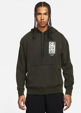 Толстовка jordan m zion df perf flc hoodie dh0598-010 s