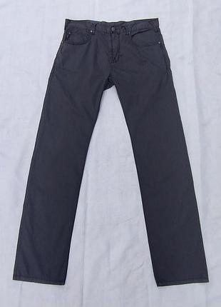 Оригинальные мужские черные брюки, armani jeans, j45 slim fit: w33; l34. новые.