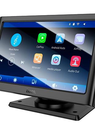 Монитор для авто hoco imogen car wireless portable screen hu2 |7", 1024*600, car play, android auto|