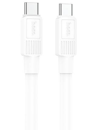 Кабель hoco type-c to type-c solid charging data cable x84 |1m, 60w, 3a| 2