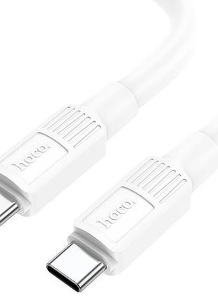 Кабель hoco type-c to type-c solid charging data cable x84 |1m, 60w, 3a| 5