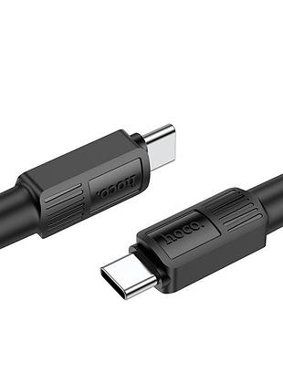 Кабель hoco type-c to type-c solid charging data cable x84 |1m, 60w, 3a| 6