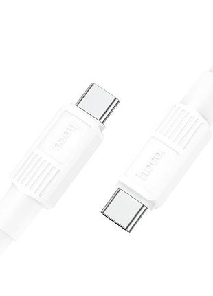 Кабель hoco type-c to type-c solid charging data cable x84 |1m, 60w, 3a| 7