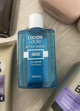 Лосьйон після гоління fresh зі спиртом deliplus