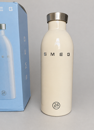 Термос smeg бежевий 500 мл дуже якісний