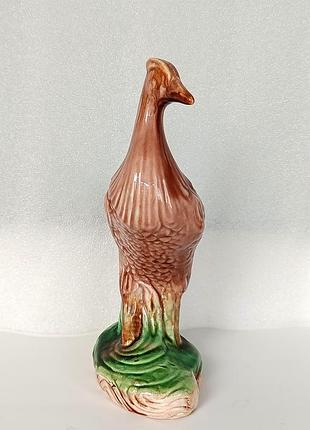 Керамическая статуэтка «дрофа», 1950-60 лет.