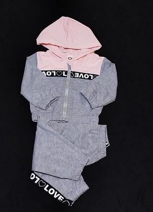 Дитячий спортивний костюм shein 68р 7946 в
