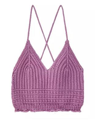 Топ жіночий pull&bear s бузковий