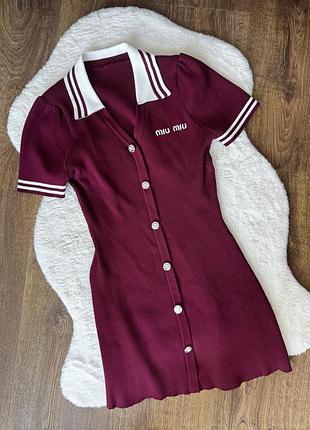 Сукня miu miu