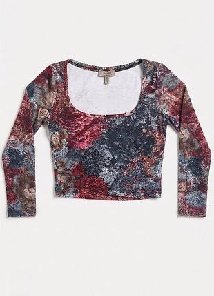 Кроп-топ bershka из вискозы s