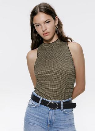 Топ женский zara без рукавов