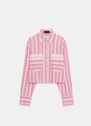 Льняна сорочка zara