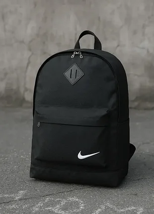 Рюкзак черный городской спортивный nike, рюкзак мужской женский найк сумка портфель