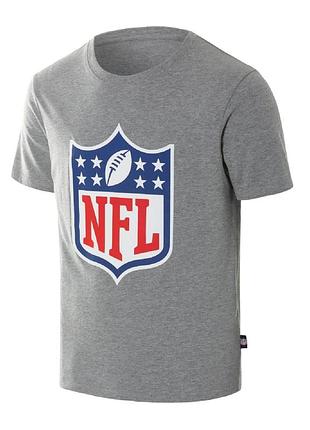 Футболка мужская nfl серая s