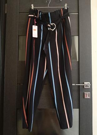 Брюки зауженные miss selfridge l