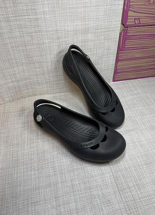 Оригінальні балетки для пляжу басейну crocs