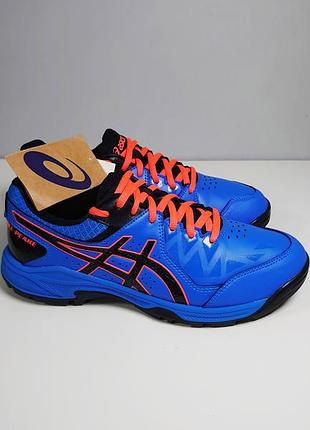 Кроссовки asics gel-peake gs 1113a023 hockey cricket blue/black/orange 40 р. оригинал
