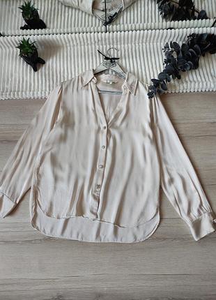 Рубашка с акцентными пуговицами р l-xl