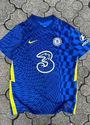 Футболка челси 2021/22 nike chelsea fc home (размер l)