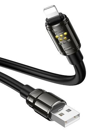 Кабель hoco lightning joy charging data cable u143 |1.2m, 2.4a| 5