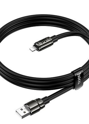 Кабель hoco lightning joy charging data cable u143 |1.2m, 2.4a| 7