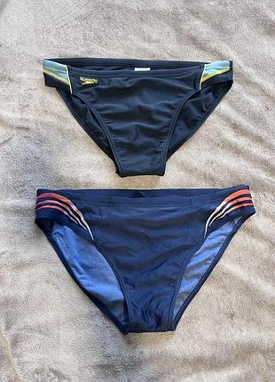 Набір з 2 шт чоловічі плавки adidas та speedo