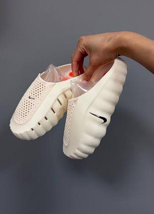 😍 жіночі шльопанці nike mind 001 cream
