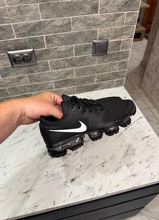 Nike air vapor max gs black metallic silver