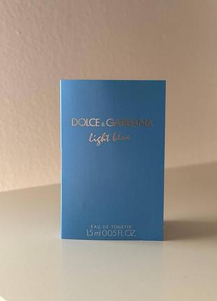 Туалетна вода dolce & gabbana light blue